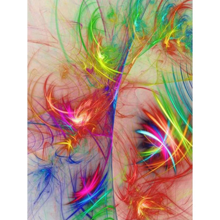 Kaléidoscope d'Énergie Psychédélique Diamond Painting