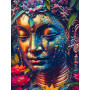 Bouddha Serein aux Fleurs de Lotus Diamond Painting