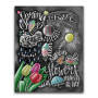 Printemps au Tableau Noir Diamond Painting