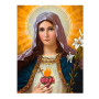 Vierge Marie au Cœur Immaculé Diamond Painting