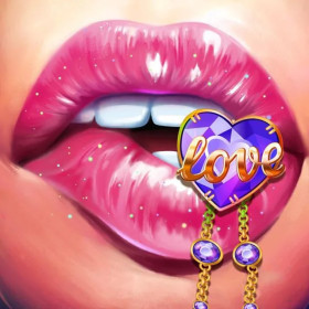 Lèvres Love Glamour Diamond Painting
