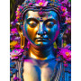 Bouddha Serein aux Éclats de Lotus Diamond Painting