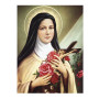 Sainte Thérèse aux Roses et au Crucifix Diamond Painting