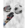 Arrêt Décisif : Football et Gants de Gardien Diamond Painting
