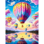 Balade Céleste en Montgolfières au-dessus du Lac Diamond Painting