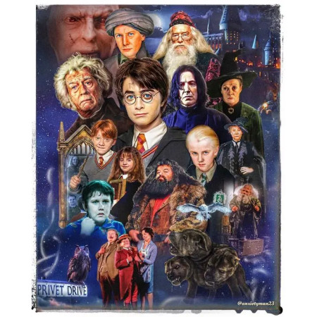 Collège des Sorciers : L'Épopée Harry Potter Diamond Painting