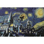Château de Poudlard sous la Nuit Étoilée Diamond Painting