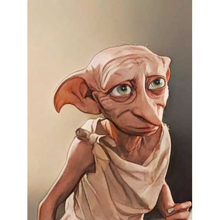 Dobby, l'Elf de Maison aux Yeux Doux Diamond Painting