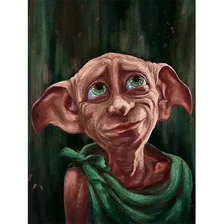 Dobby, l'Elfe aux Grands Yeux Diamond Painting