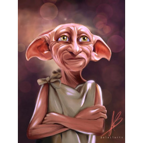 Dobby, l'Elf de Maison au Sourire Timide Diamond Painting