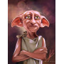 Dobby, l'Elf de Maison au Sourire Timide Diamond Painting