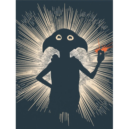 Dobby l'elfe libéré - Éclat magique Diamond Painting