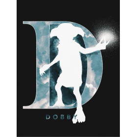 Dobby et la lettre D magique Diamond Painting