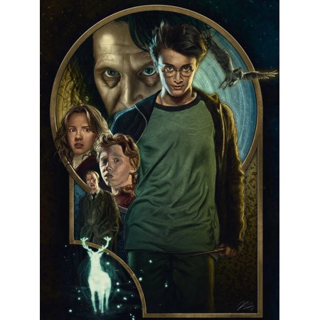 Le Prisonnier d'Azkaban - Scène Épique Diamond Painting