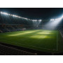 Nächtliches Stadion im Flutlicht