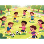 Kinderfußball Im Grünen Park