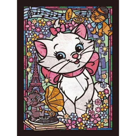 Les Aristochats Le Vitrail Parisien Diamond Painting Disney