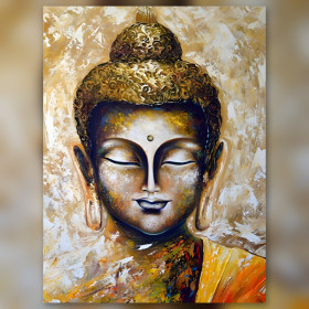 Toile de diamond painting Bouddha Chao Fah broderie diamant kit complet