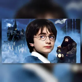 Diamond painting Harry Potter château Poudlard strass brillants