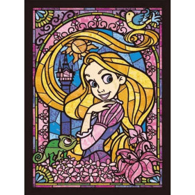  Rapunzel: Das verzauberte Buntglasfenster Diamond Painting Disney
