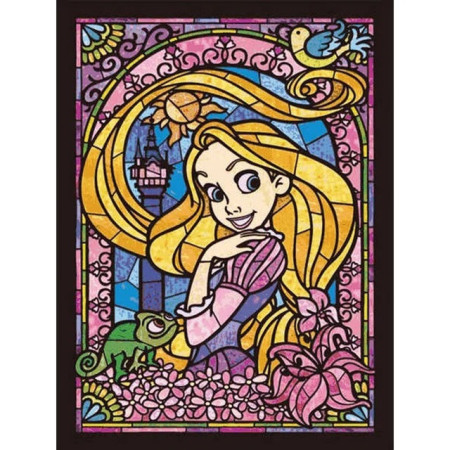  Rapunzel: The Enchanted Stained Glass Window Disney Diamond Painting