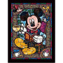  Mickey: Het betoverde glas-in-loodraam Diamond Painting Disney