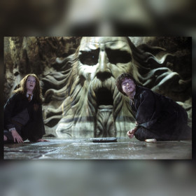 Diamond painting canvas Chamber of Secrets Harry Potter shiny rhinestones