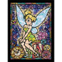  Tinker Bell: Het betoverde glas-in-loodraam Diamond Painting Disney