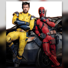 Marvel Deadpool and Wolverine diamond painting shiny rhinestones finished canvas