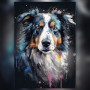 Bouvier Bernois majestueux diamond painting strass brillants toile artistique