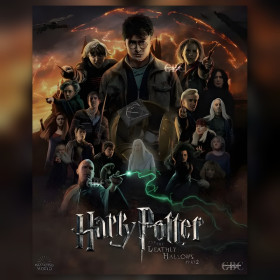 Harry Potter Deathly Hallows diamond painting mosaic shiny rhinestones kit