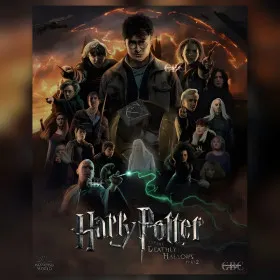 Harry Potter Relieken van de Dood diamond painting glinsterende steentjes