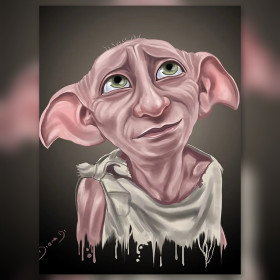Dobby huiself diamond painting glinsterende strass voltooide canvas kunstwerk