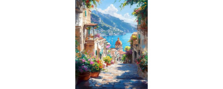 Diamond Painting Landschappen & Natuur : Steentjes v.a. €3,90