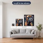 Boxer, Sguardo Intenso - Diamond Painting – misure disponibili