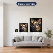 Chihuahua, Little Companion Diamond Painting – available sizes