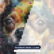 Chihuahua, kleiner Begleiter Diamond Painting – Nahaufnahme der Steine
