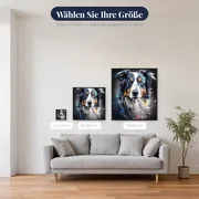 Majestätischer Berner Sennenhund Diamond Painting – verfügbare Größen