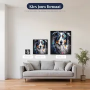 Majestueuze Berner Sennenhond Diamond Painting – beschikbare formaten