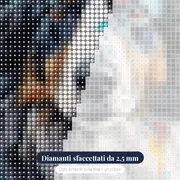 Bouvier Bernois Maestoso Diamond Painting – primo piano dei diamanti
