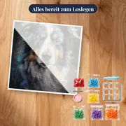 Majestätischer Berner Sennenhund Diamond Painting – Set bereit zum Loslegen