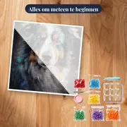 Majestueuze Berner Sennenhond Diamond Painting – pakket klaar om te beginnen