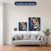 Collie, Dolcezza ed Eleganza - Diamond Painting – misure disponibili