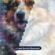 Collie, Softness and Elegance Diamond Painting – diamond close-up