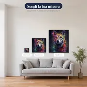 Pastore Tedesco, Sguardo Attento - Diamond Painting – misure disponibili