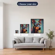 Gordon Setter at Rest Diamond Painting – available sizes