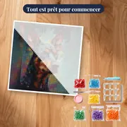 Gordon Setter au Repos – kit prêt à commencer