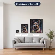 Berger Allemand dans le Vent – tailles disponibles