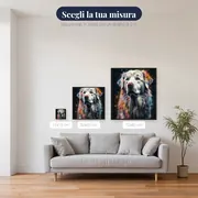 Setter Inglese, Sagoma Snella Diamond Painting – misure disponibili