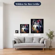 Alaskan Malamute, Nordischer Geist Diamond Painting – verfügbare Größen